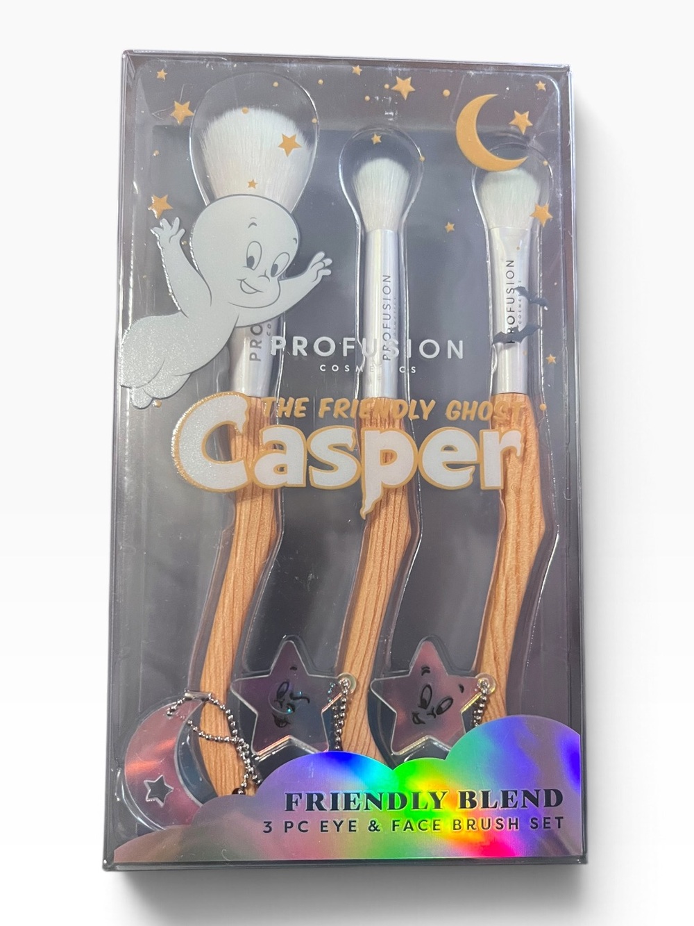 Profusion x Casper Friendly Blend 3-Piece Eye & Face Brush Set